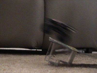 Batmobile During A Jump
